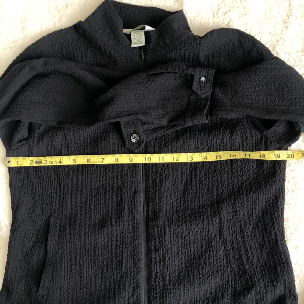 Orvis Gorpcore Zippered Light Weight Black Jacket Sz L - Picture 7 of 8